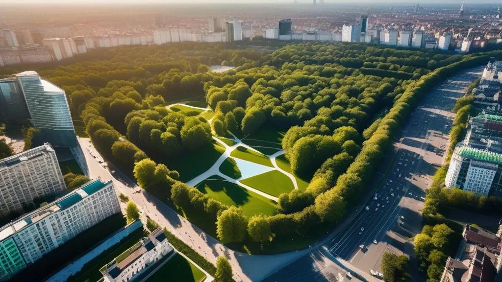Granice Zielonej Strefy w Warszawie